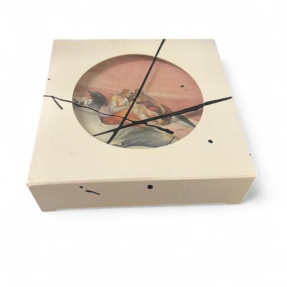 Unique one of a kind handmade coasters featuring woman - Picture 7 of 7